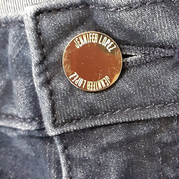 Jennifer Lopez Capri Jeans Size 8, Blue, Pockets 25Lx28W, Straight Leg - Picture 5 of 11